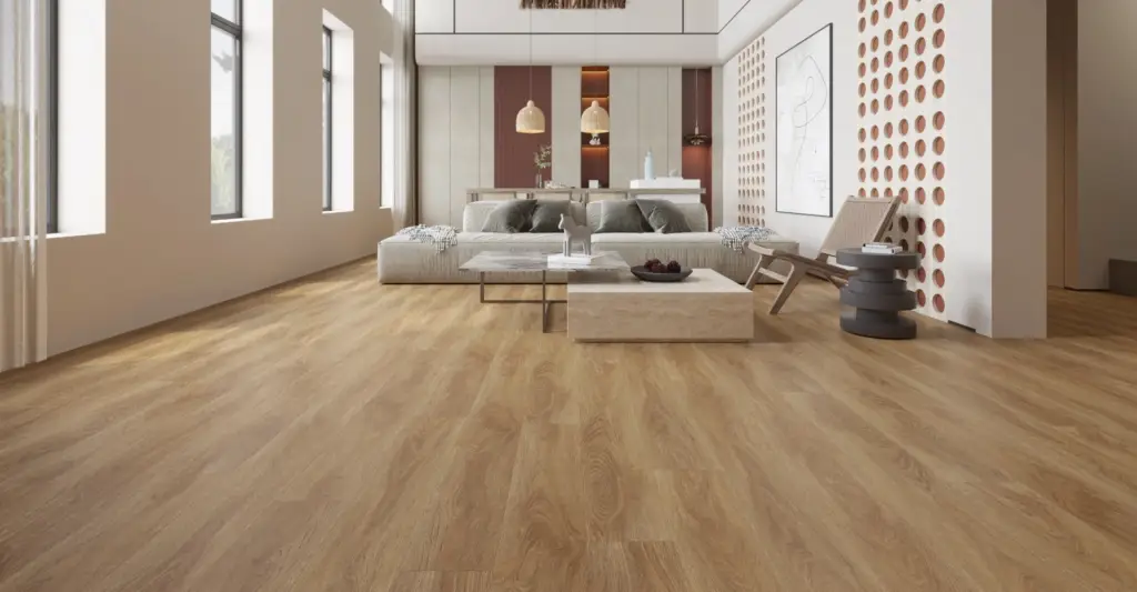 SPC of natural oak pattern